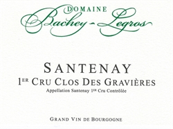 2021 Santenay 1er Cru Blanc, Clos des Gravières, Domaine Bachey-Legros